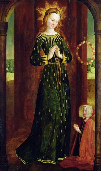 Virgin with the Ears of Corn by Hinrik Funhof